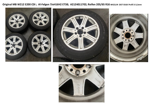 Orig mercedes e klasse - 4x, e-klasse